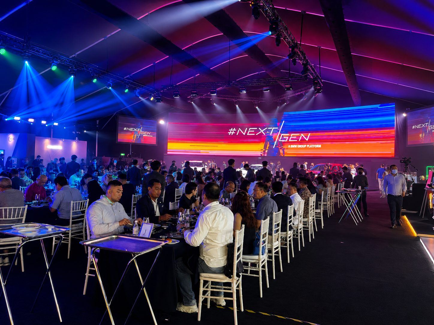 BMW #NEXTGen gala dinner