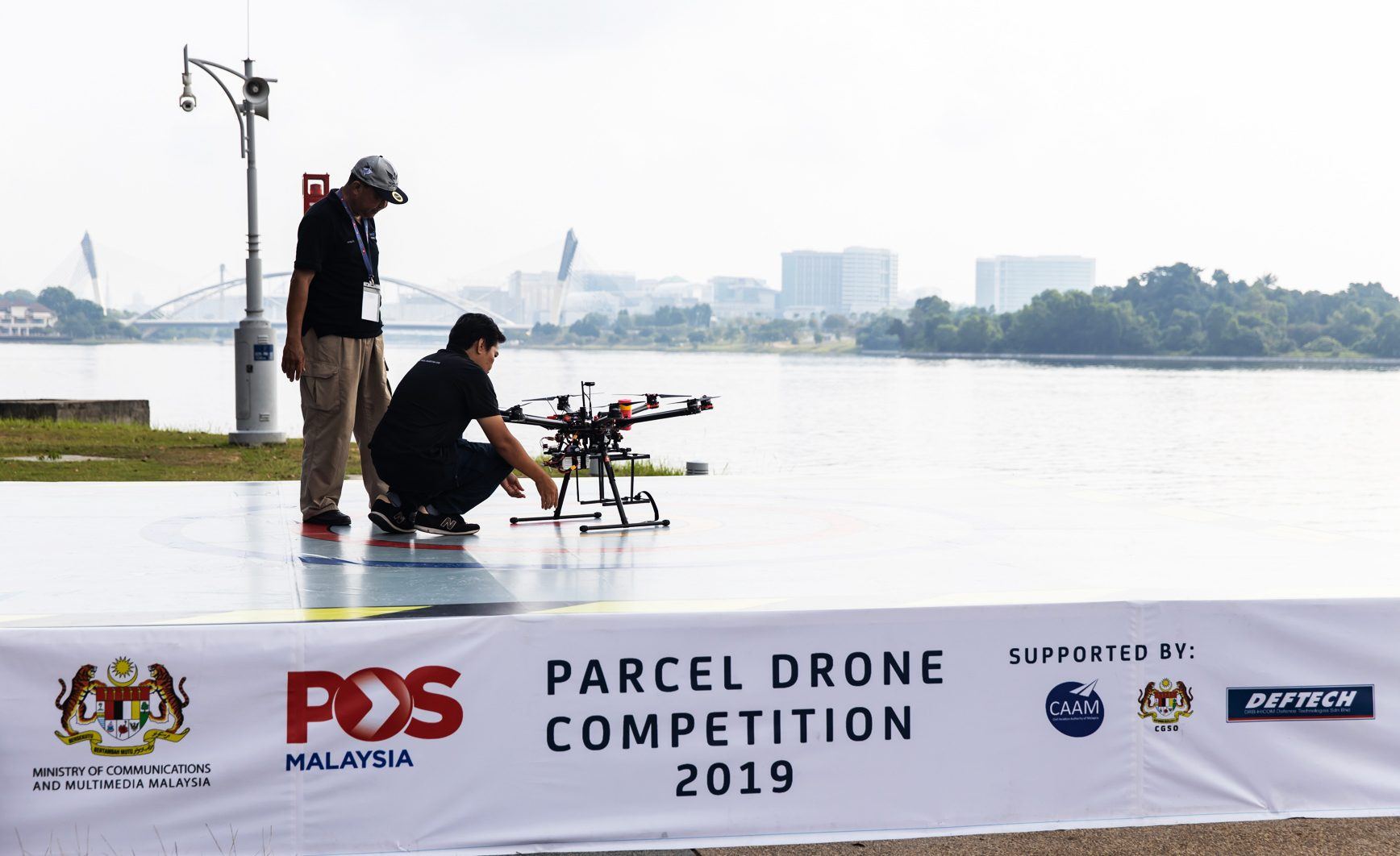 Pos Malaysia parcel drone competition